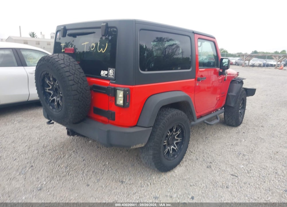 2015 JEEP WRANGLER / VIN: 1C4AJWAG9FL503761