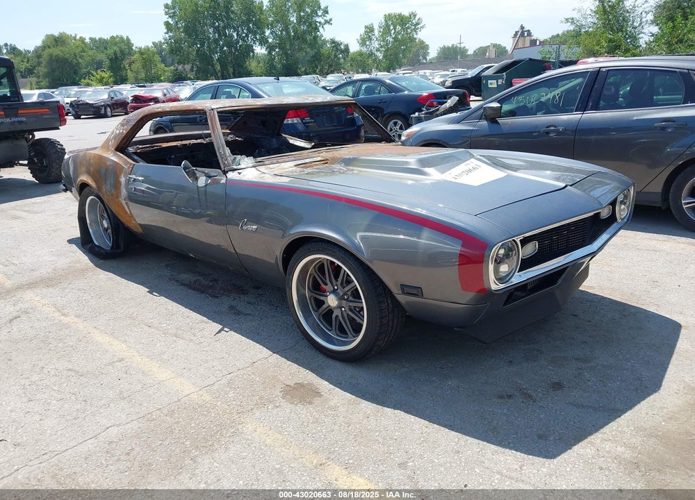 1968 CHEVROLET CAMARO VIN: 00000124378N79762