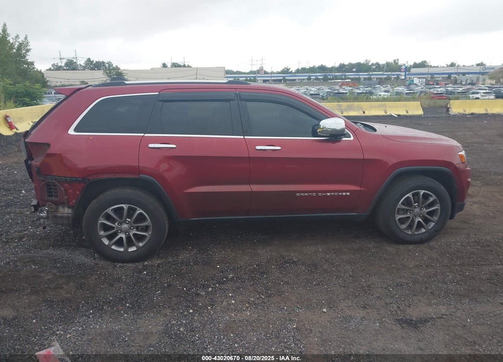 2014 JEEP GRAND CHEROKEE VIN: 1C4RJFBG1EC516049