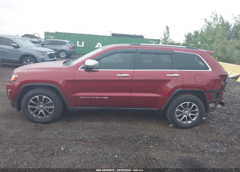 2014 JEEP GRAND CHEROKEE VIN: 1C4RJFBG1EC516049