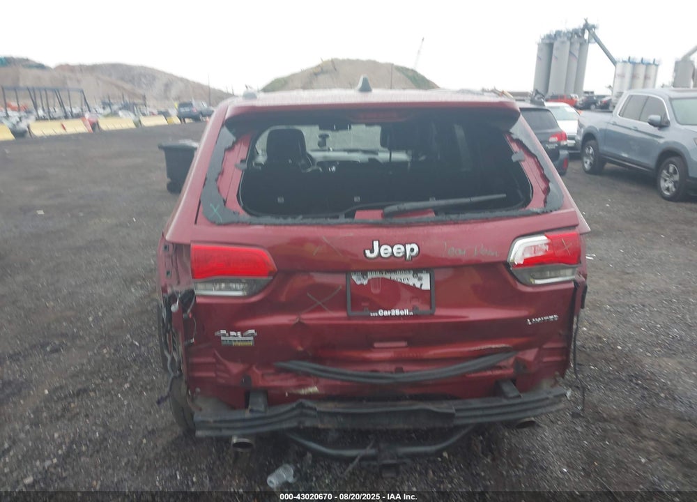 2014 JEEP GRAND CHEROKEE VIN: 1C4RJFBG1EC516049