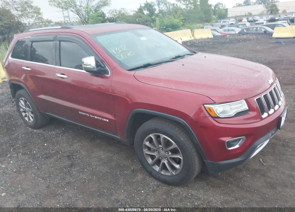 2014 JEEP GRAND CHEROKEE VIN: 1C4RJFBG1EC516049