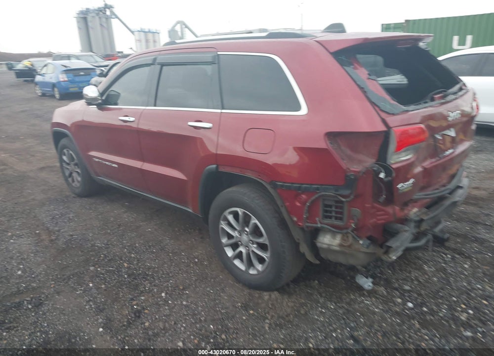 2014 JEEP GRAND CHEROKEE VIN: 1C4RJFBG1EC516049