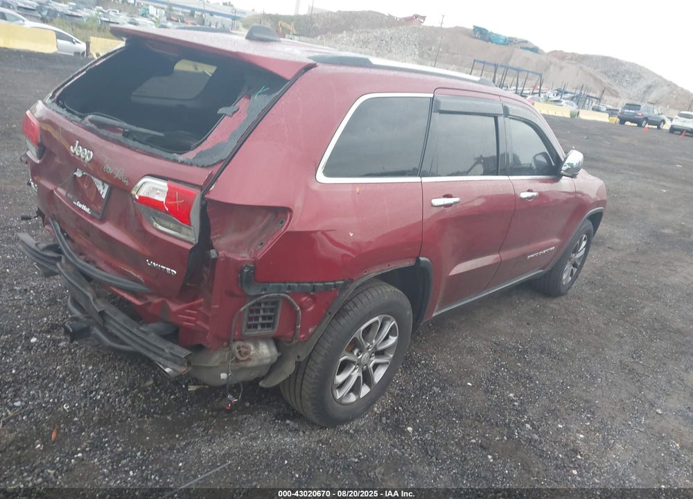 2014 JEEP GRAND CHEROKEE VIN: 1C4RJFBG1EC516049