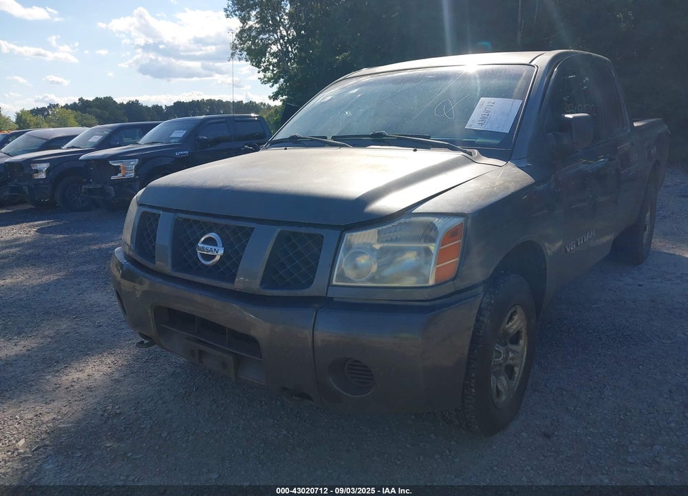 2005 NISSAN TITAN XE VIN: 1N6AA07B35N555993