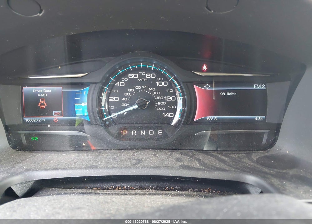 2014 FORD FLEX SEL VIN: 2FMGK5C87EBD09280
