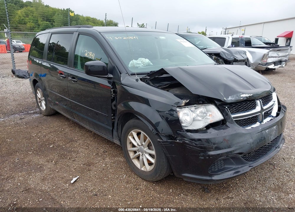 2016 DODGE GRAND CARAVAN SXT VIN: 2C4RDGCG3GR330177