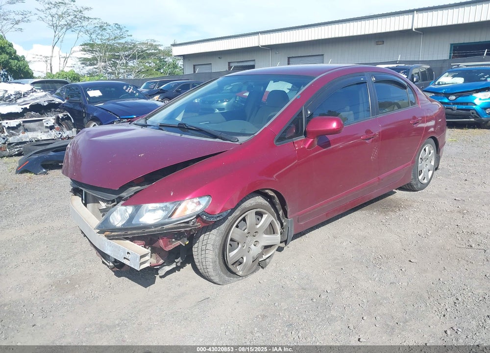 2009 HONDA CIVIC VIN: 19XFA16559E000967
