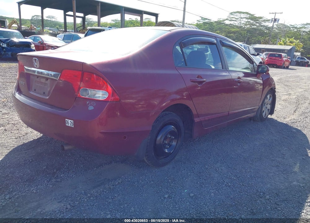 2009 HONDA CIVIC VIN: 19XFA16559E000967