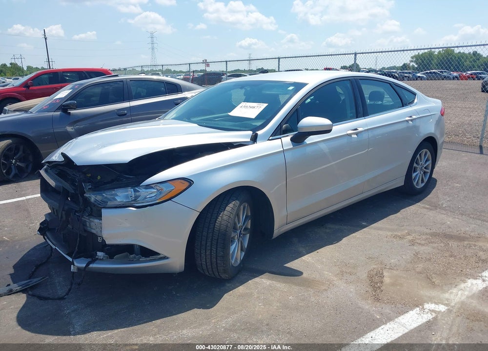 2017 FORD FUSION VIN: 3FA6P0H72HR411022