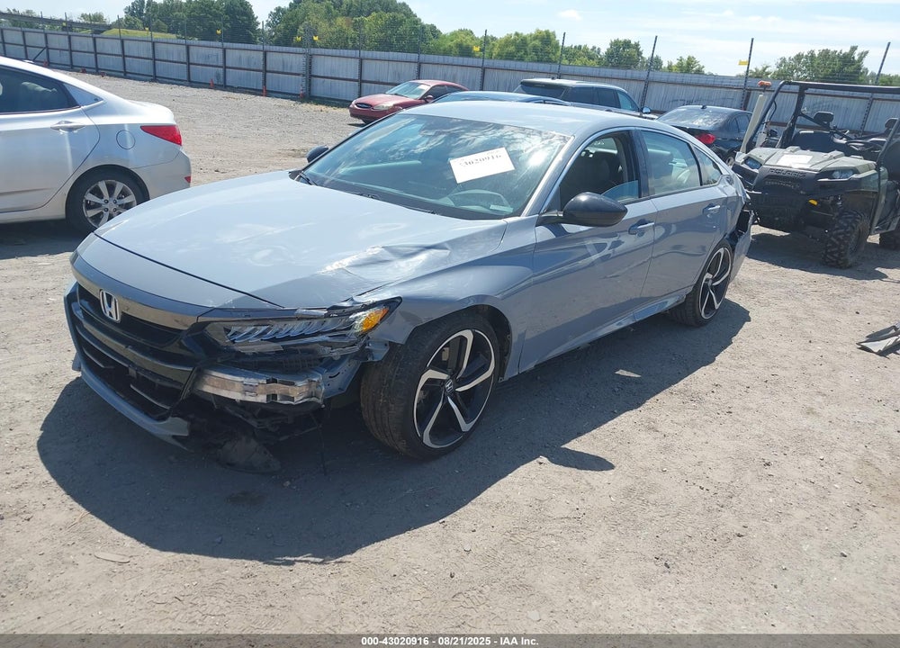 2021 HONDA ACCORD VIN: 1HGCV1F44MA116124