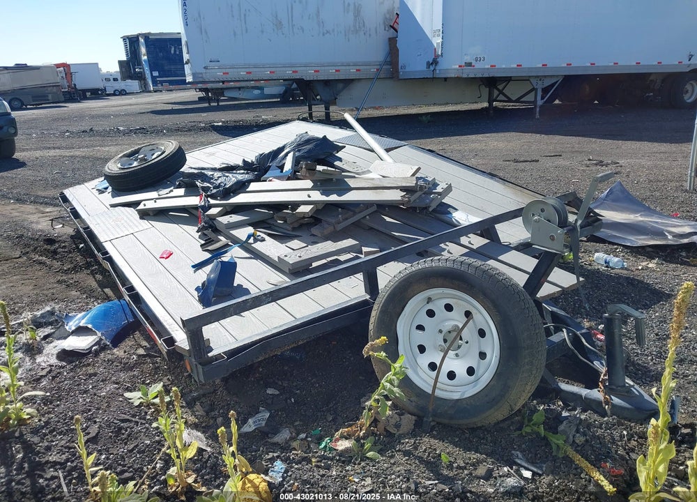 2014 EAGLEROCK TRAILERS INC 12' SINGLE AXLE TRAILER VIN: 184BU121XEC016025