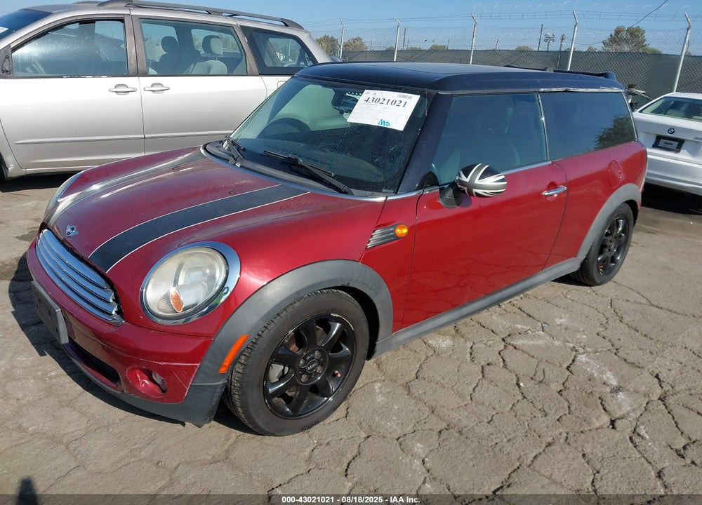 2010 MINI COOPER CLUBMAN VIN: WMWML3C53ATX37790