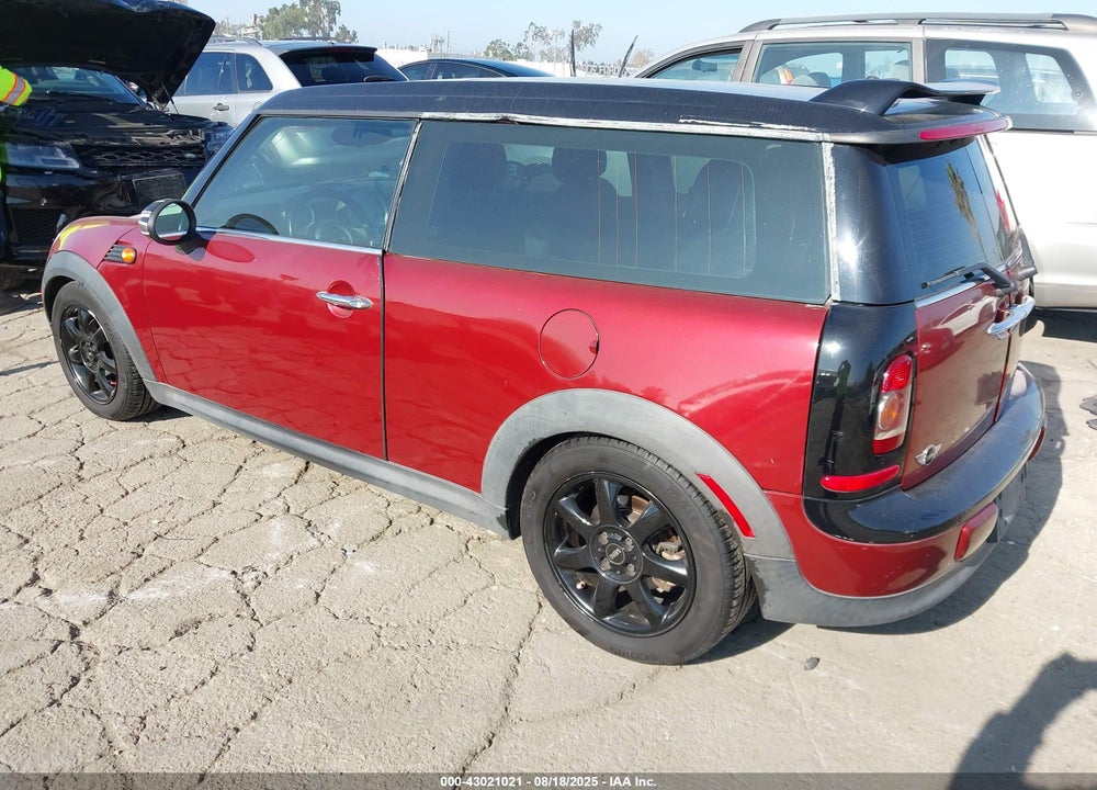 2010 MINI COOPER CLUBMAN VIN: WMWML3C53ATX37790
