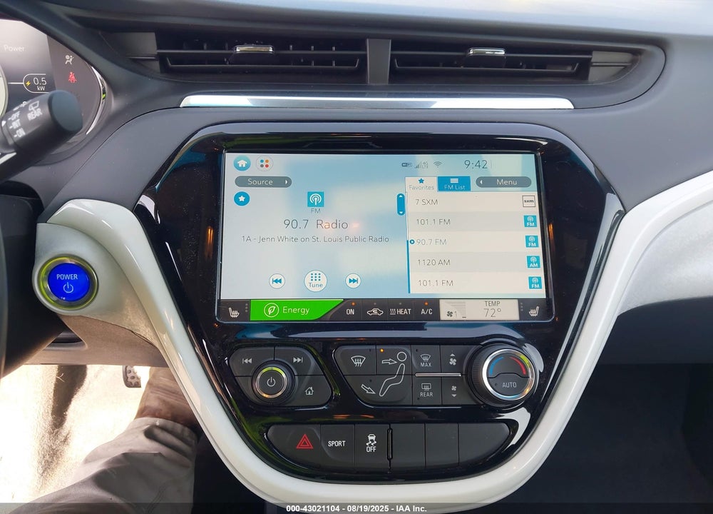 2019 CHEVROLET BOLT EV VIN: 1G1FZ6S02K4100928