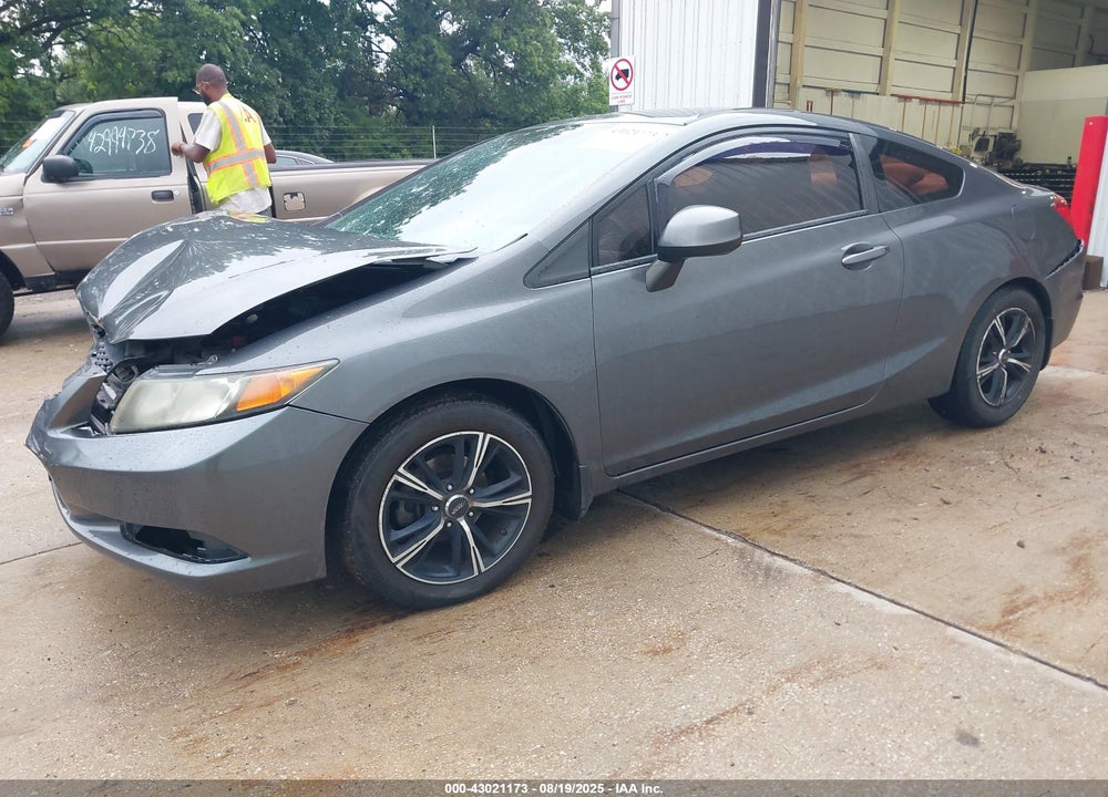 2012 HONDA CIVIC VIN: 2HGFG3B56CH527445
