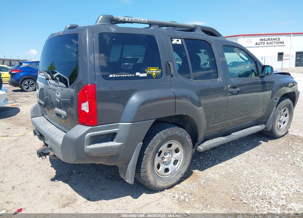 2008 NISSAN XTERRA OFF ROAD/S/SE VIN: 5N1AN08W18C501497