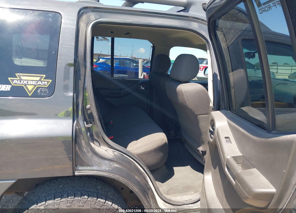 2008 NISSAN XTERRA OFF ROAD/S/SE VIN: 5N1AN08W18C501497