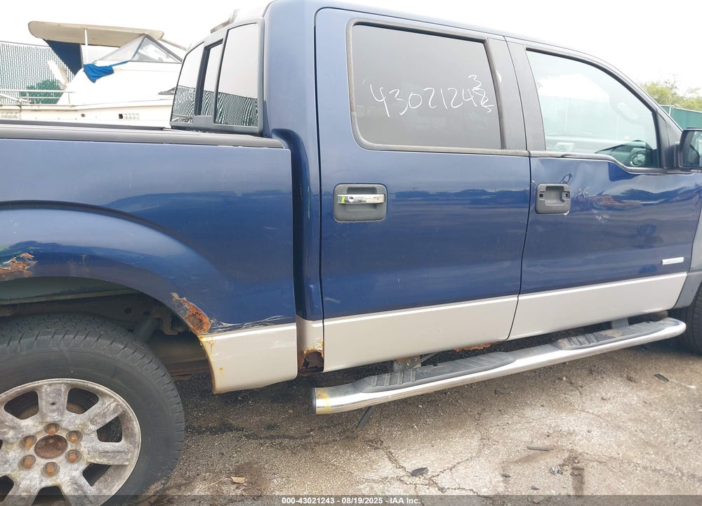 2011 FORD F-150 XLT VIN: 1FTFW1CT9BKD64641