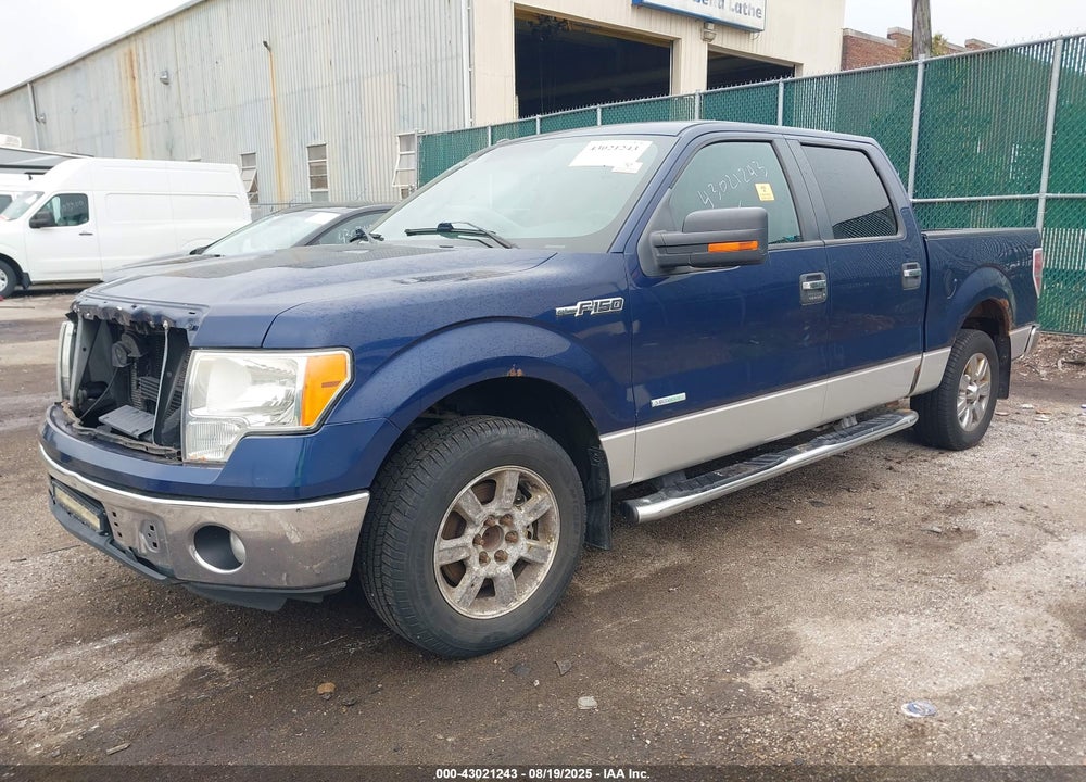 2011 FORD F-150 XLT VIN: 1FTFW1CT9BKD64641