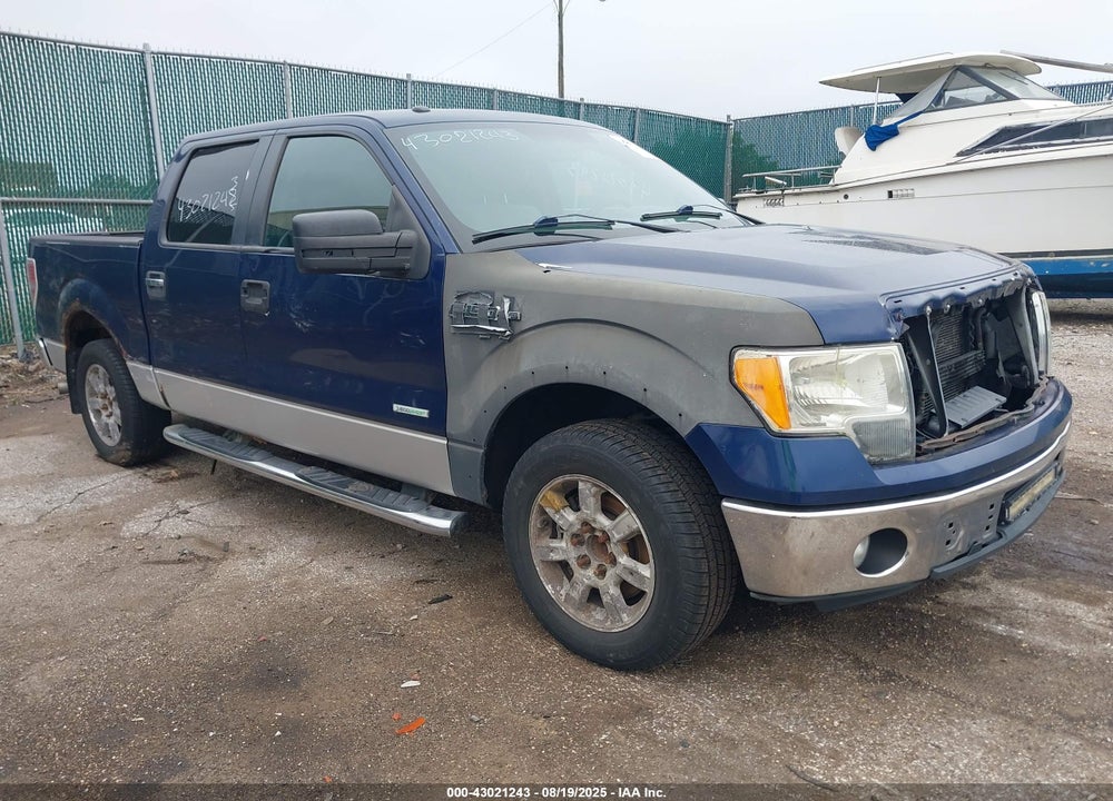 2011 FORD F-150 XLT VIN: 1FTFW1CT9BKD64641