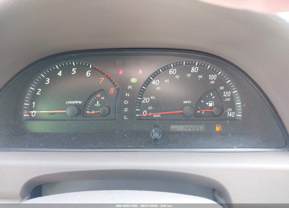 2003 TOYOTA CAMRY XLE VIN: 4T1BE32K43U180263