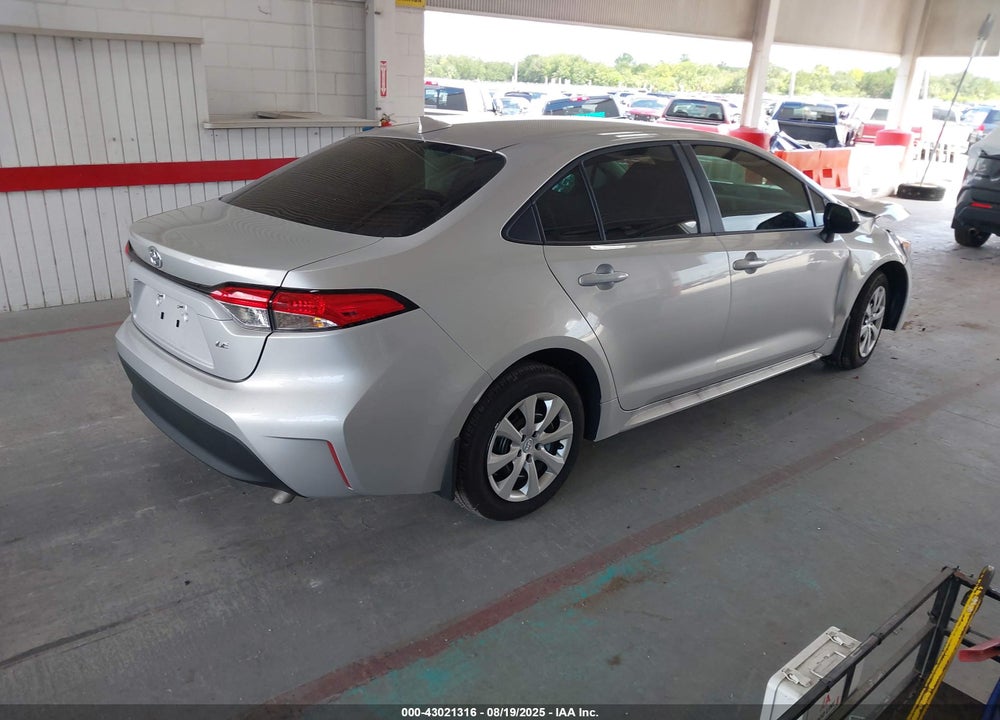 2025 TOYOTA COROLLA VIN: 5YFB4MDE1SP292857