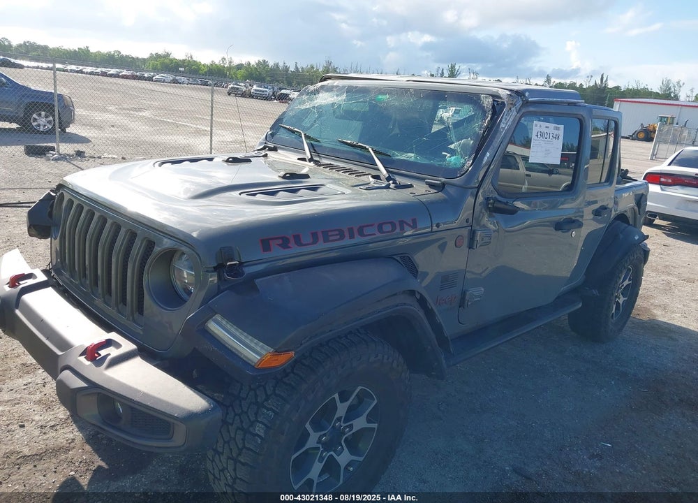 2019 JEEP WRANGLER UNLIMITED VIN: 1C4HJXFN2KW541854
