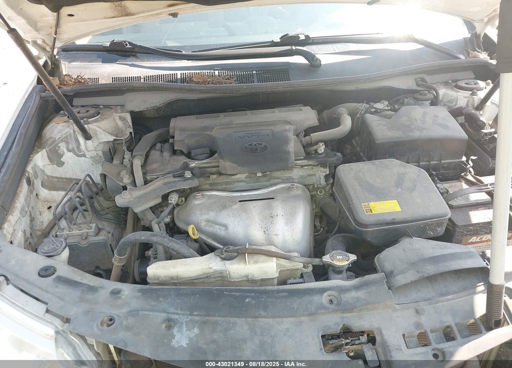 2012 TOYOTA CAMRY VIN: 4T1BF1FK2CU630231