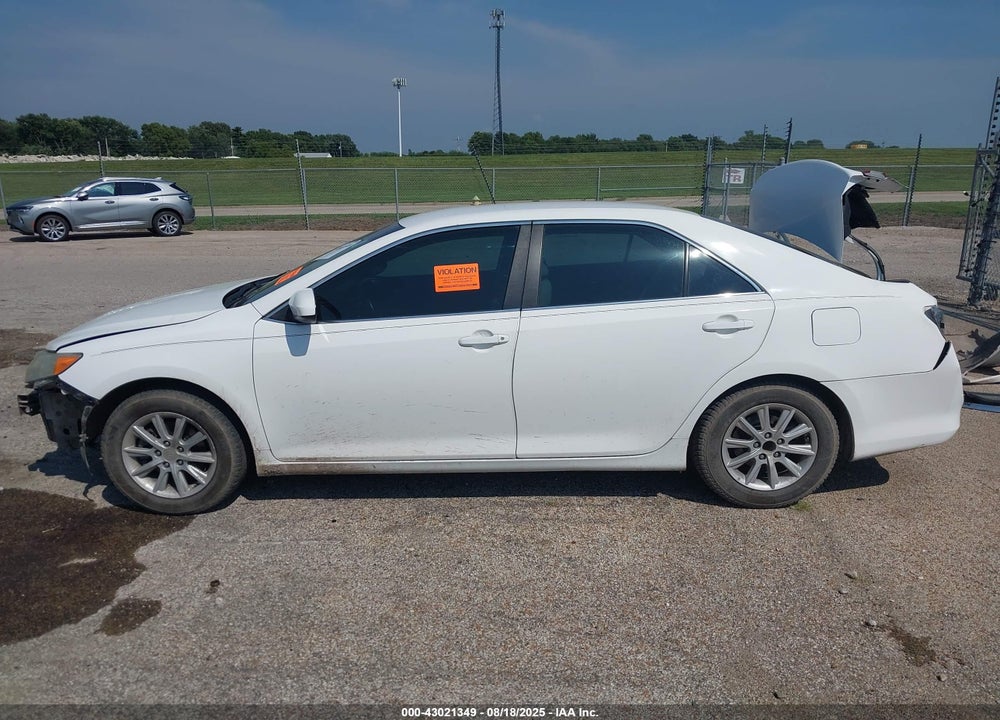 2012 TOYOTA CAMRY VIN: 4T1BF1FK2CU630231