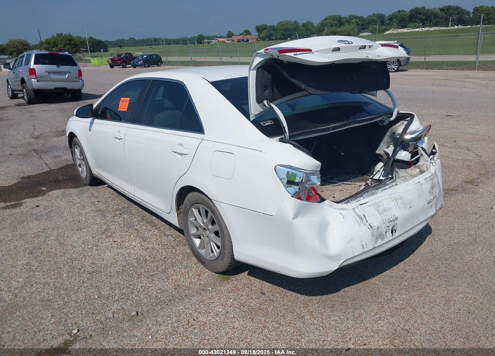 2012 TOYOTA CAMRY VIN: 4T1BF1FK2CU630231