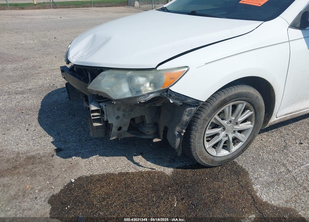 2012 TOYOTA CAMRY VIN: 4T1BF1FK2CU630231
