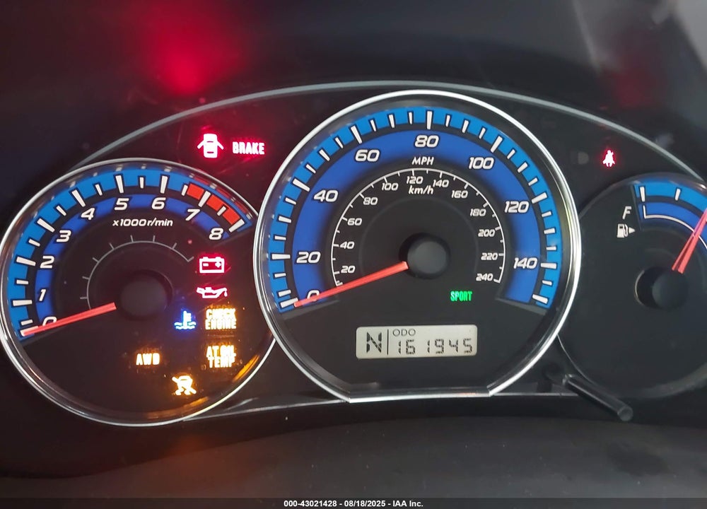 2009 SUBARU FORESTER 2.5XT LIMITED VIN: JF2SH66689H714071