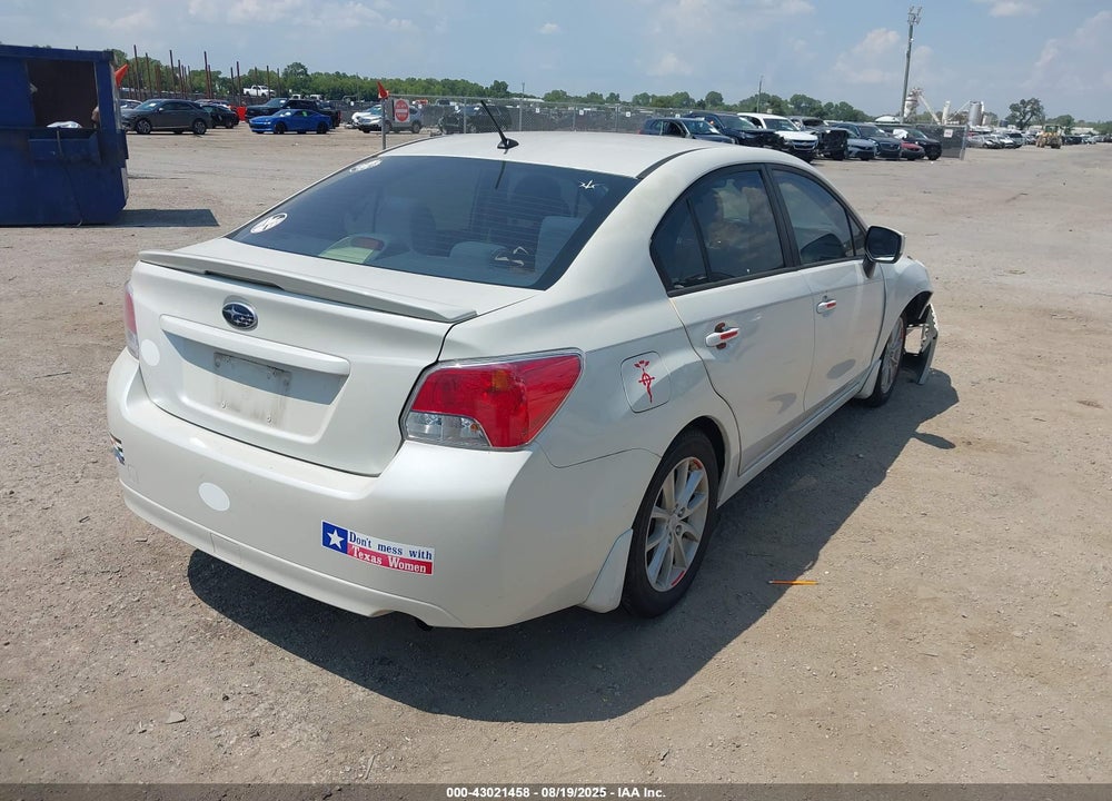 2014 SUBARU IMPREZA VIN: JF1GJAC65EH017375