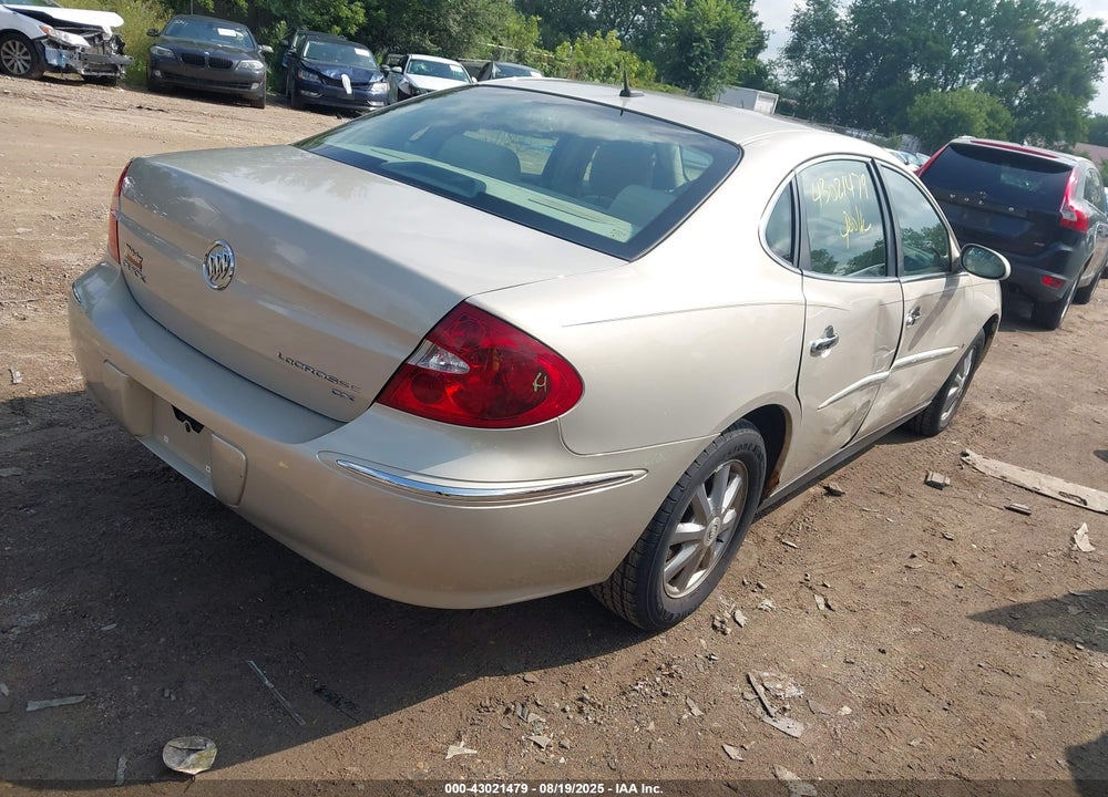 2009 BUICK LACROSSE VIN: 2G4WC582X91211255
