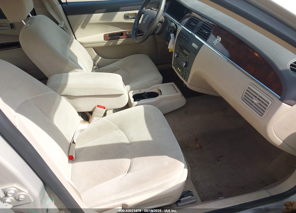 2009 BUICK LACROSSE VIN: 2G4WC582X91211255