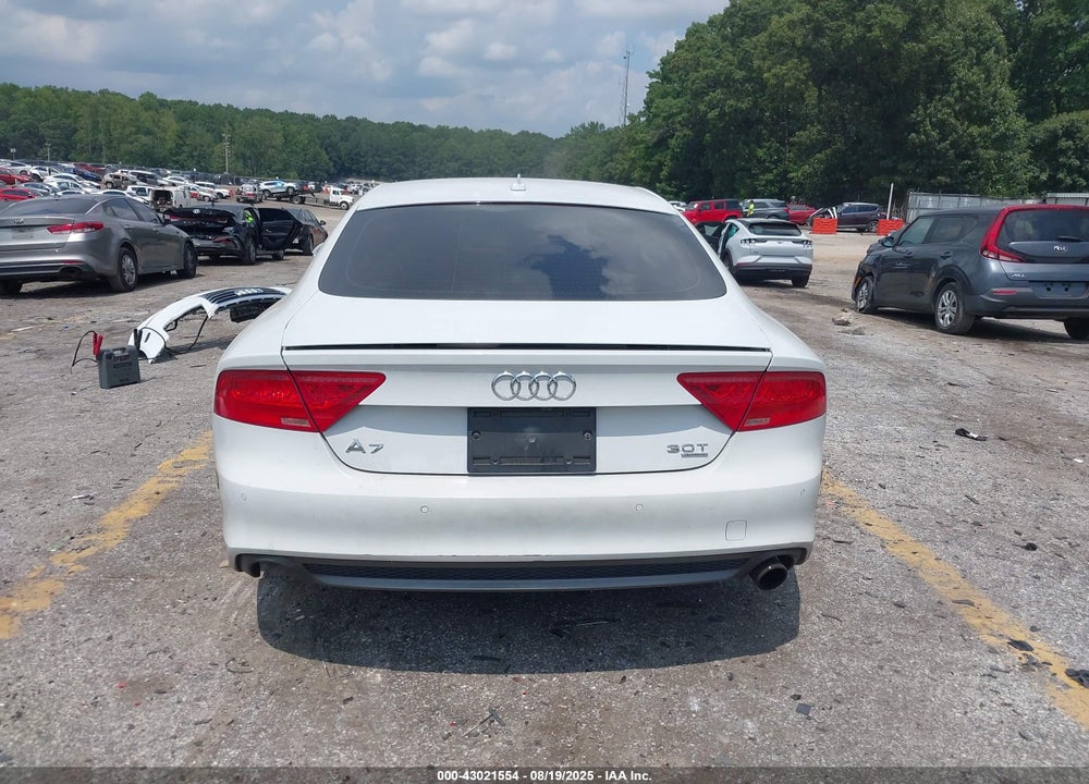 2012 AUDI A7 VIN: WAU3GCFC4CN141976
