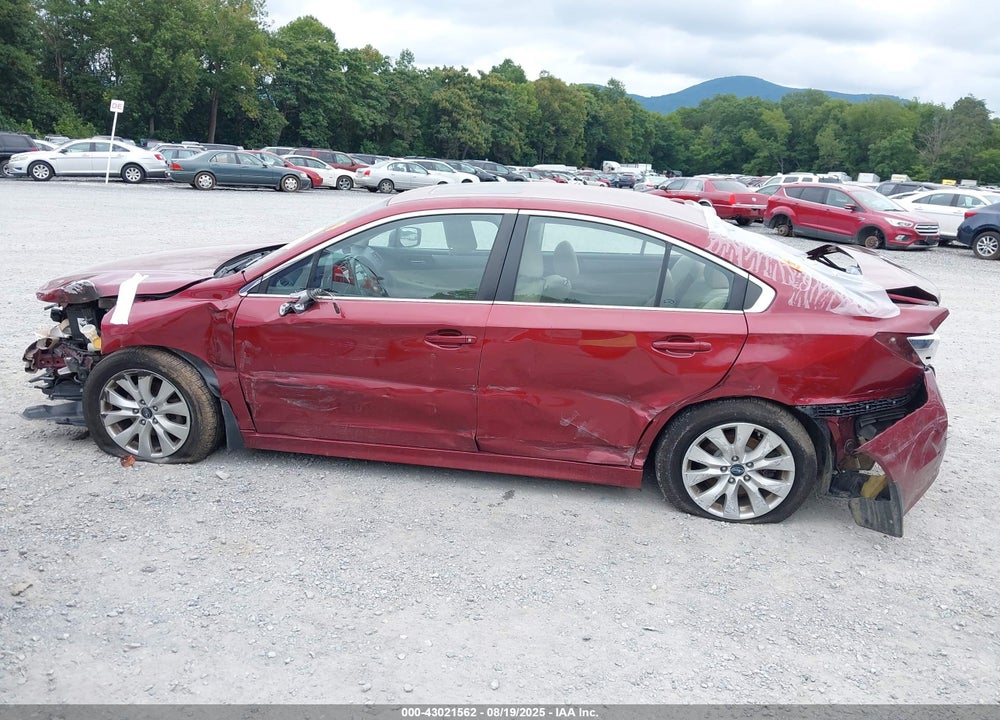 2015 SUBARU LEGACY VIN: 4S3BNAE60F3005557