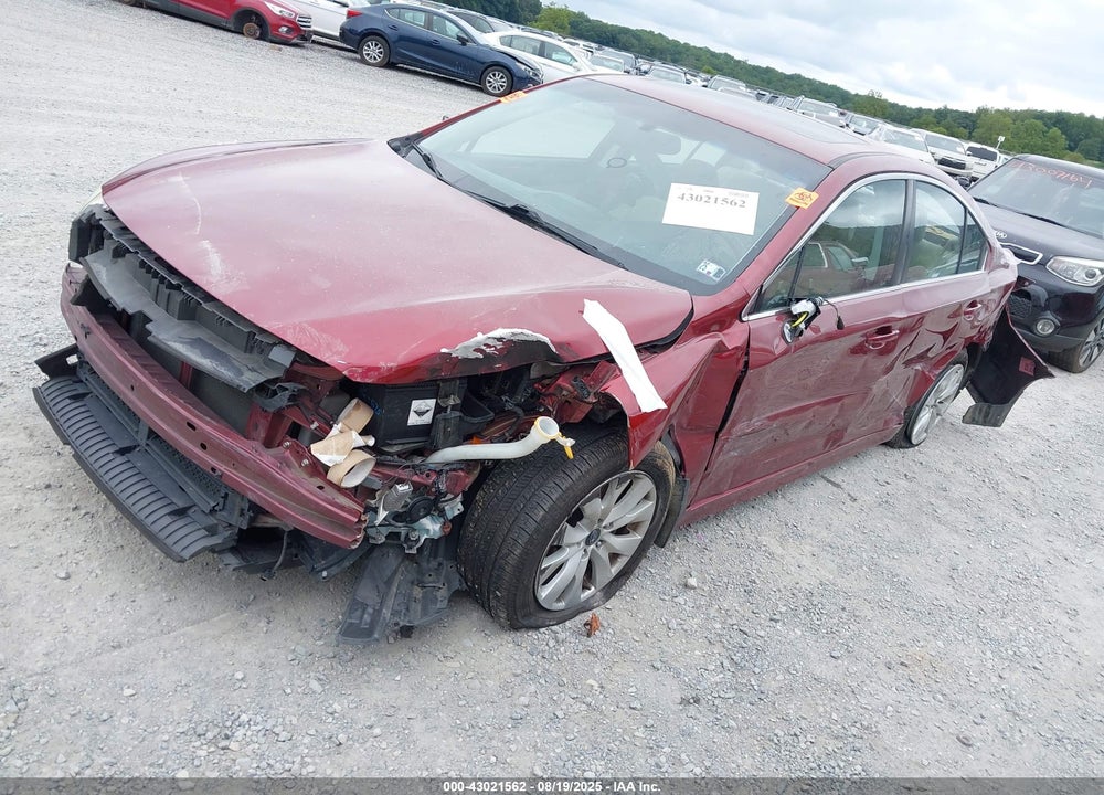 2015 SUBARU LEGACY VIN: 4S3BNAE60F3005557