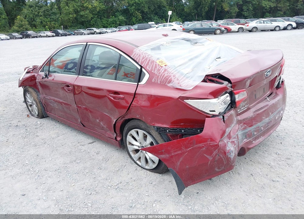 2015 SUBARU LEGACY VIN: 4S3BNAE60F3005557