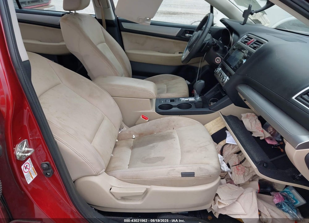 2015 SUBARU LEGACY VIN: 4S3BNAE60F3005557