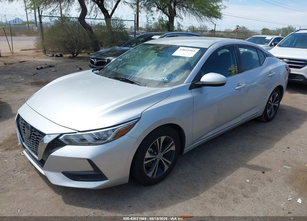 2021 NISSAN SENTRA VIN: 3N1AB8CV6MY259515