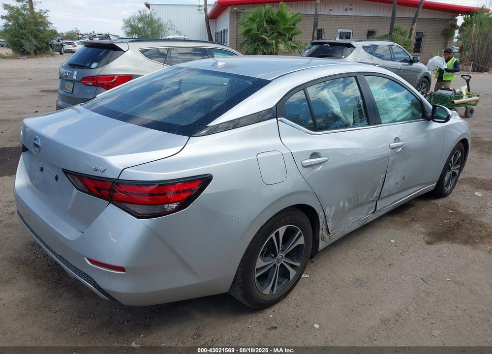 2021 NISSAN SENTRA VIN: 3N1AB8CV6MY259515