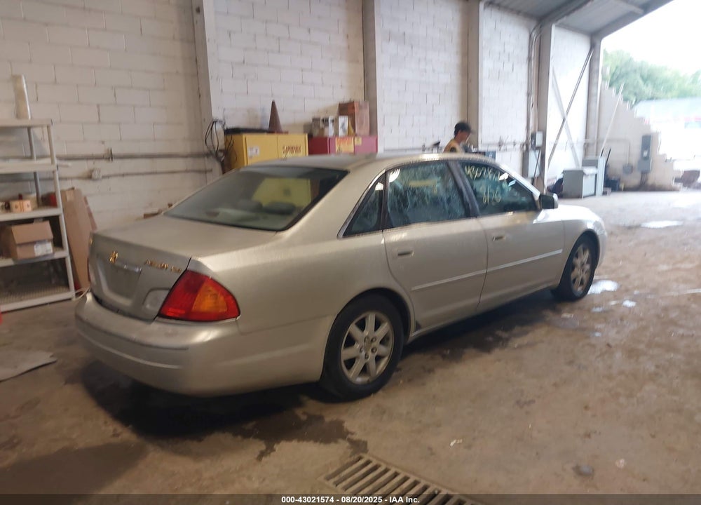 2000 TOYOTA AVALON XLS VIN: 4T1BF28B5YU039563