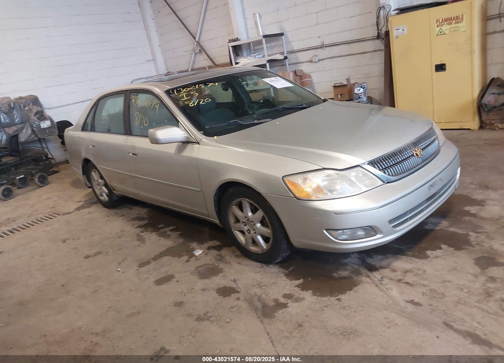 2000 TOYOTA AVALON XLS VIN: 4T1BF28B5YU039563