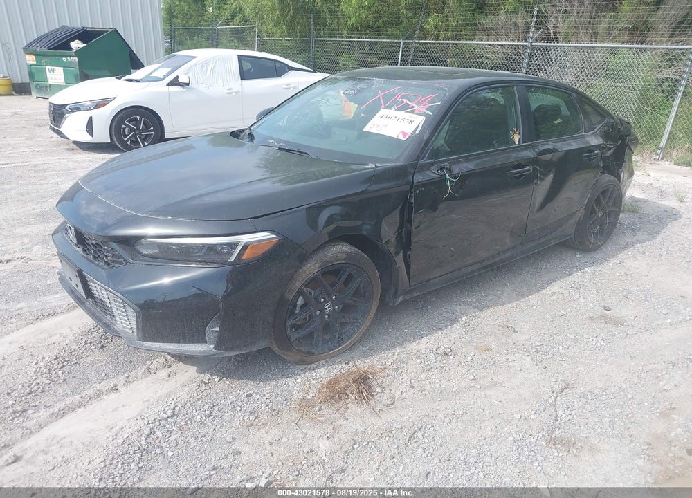 2025 HONDA CIVIC HYBRID VIN: 2HGFE4F86SH305860