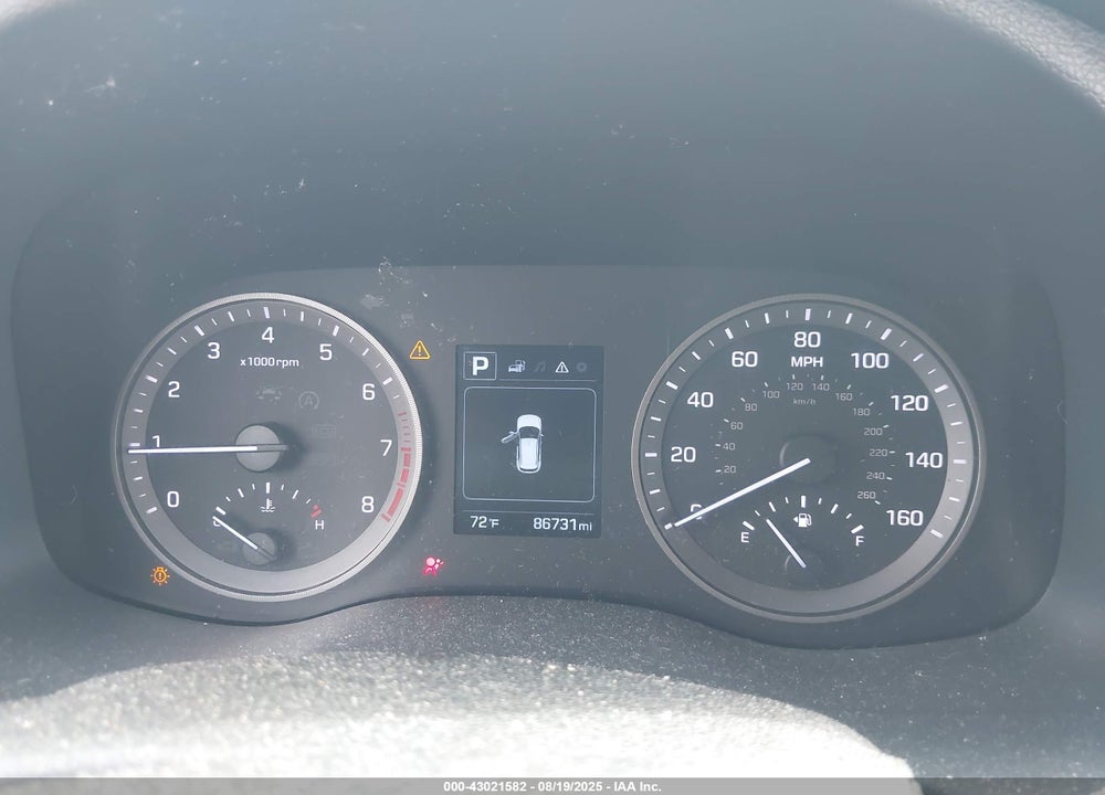 2018 HYUNDAI TUCSON VIN: KM8J3CA45JU733634