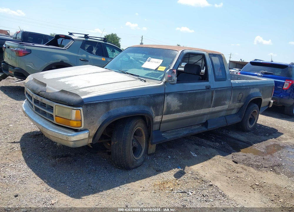 1992 DODGE DAKOTA VIN: 1B7GL23Y2NS520540