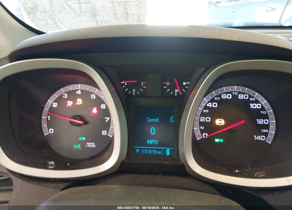 2012 CHEVROLET EQUINOX VIN: 2GNFLNEK7C6233255