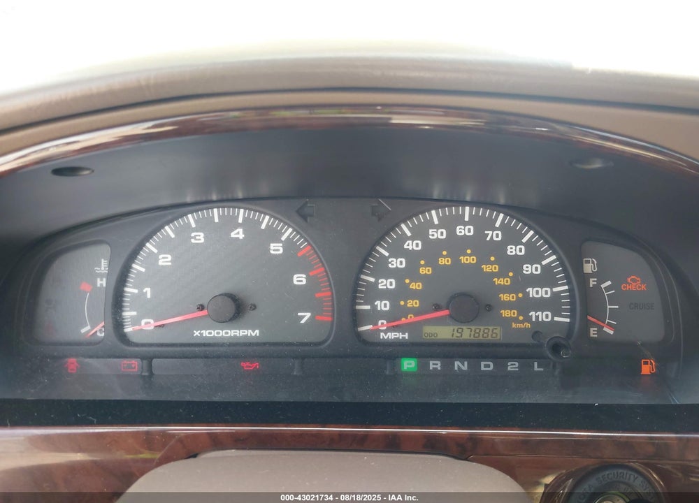 2002 TOYOTA 4RUNNER LIMITED V6 VIN: JT3GN87R320229041